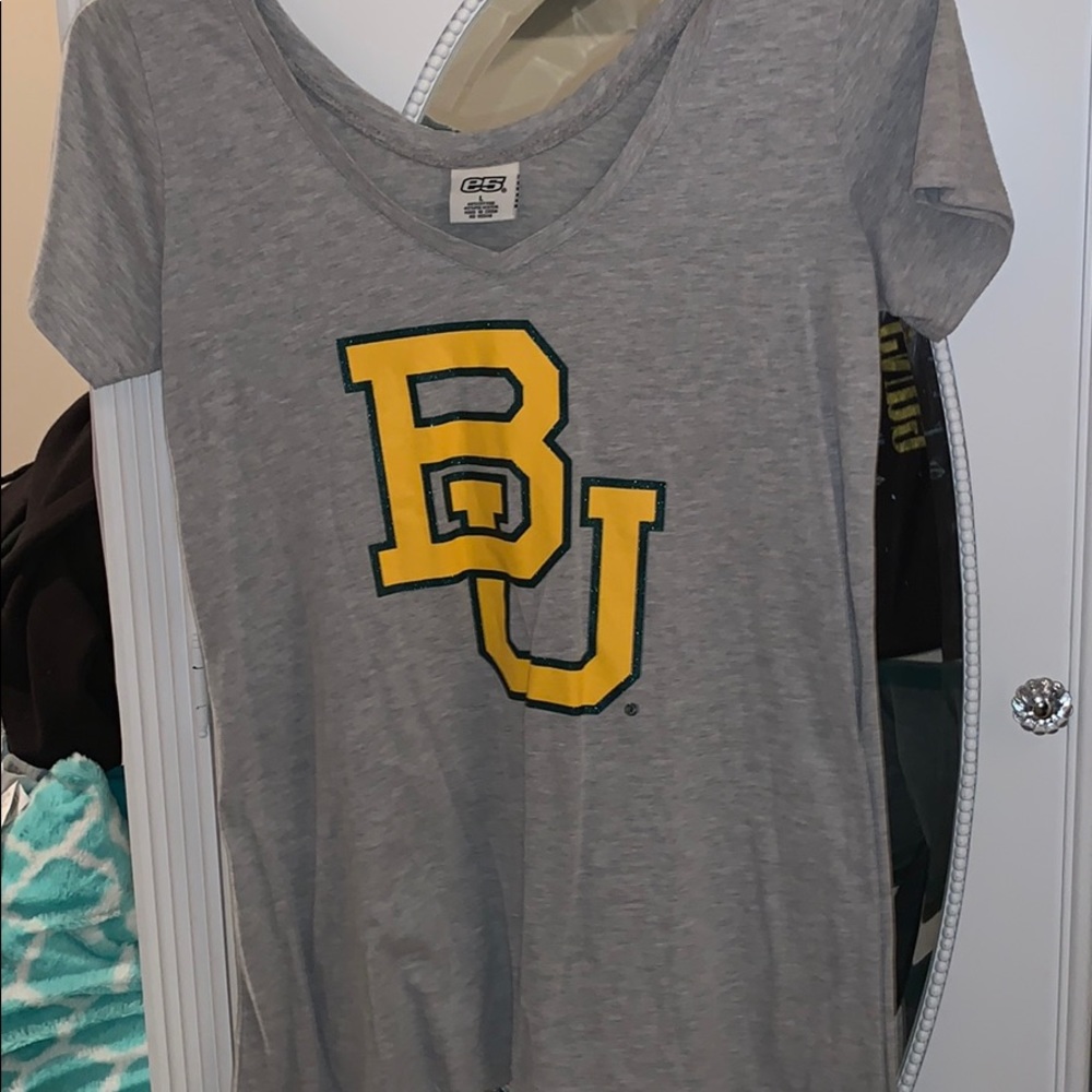 🛑 2 FOR $15 🛑 Baylor glittery university logo